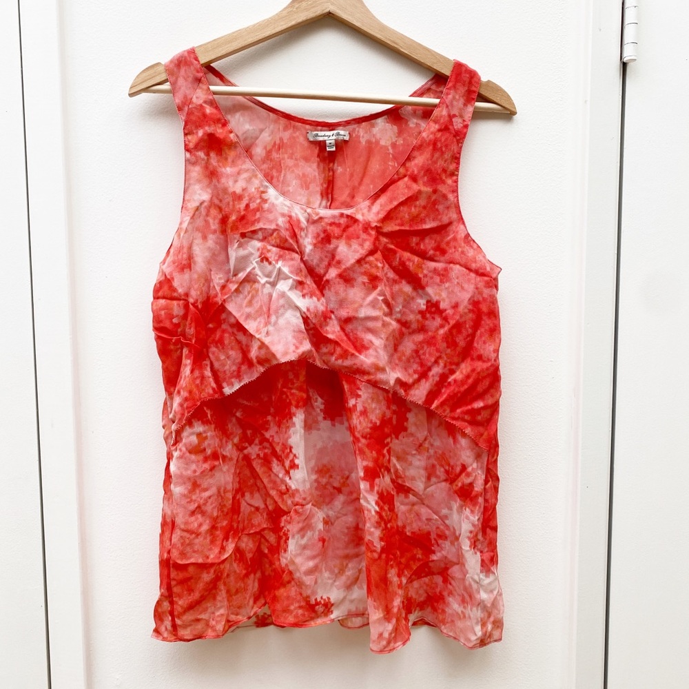 MADEWELL Broadway & Broome Silk Top